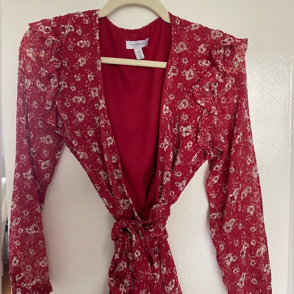 Top Shop wrap dress